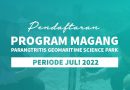 Pendaftaran Magang Periode Juli 2022